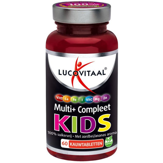 Multi+ Compleet Kids 60 kauwtabletten