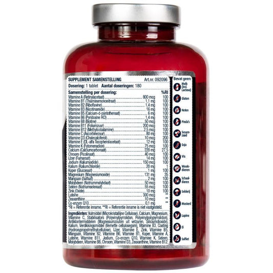 Multi A-Z 65+ tabletten