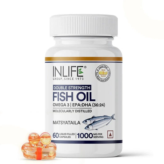 INLIFE FISH OIL DOUBLE STRENGTH