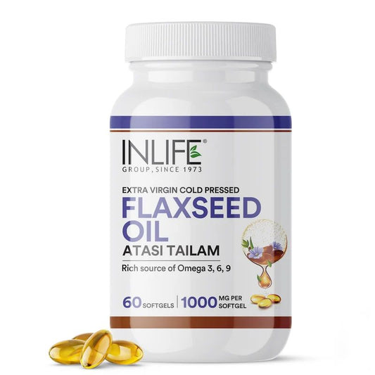 INLIFE FLAXSEED OIL, OMEGA 3, 6, 9