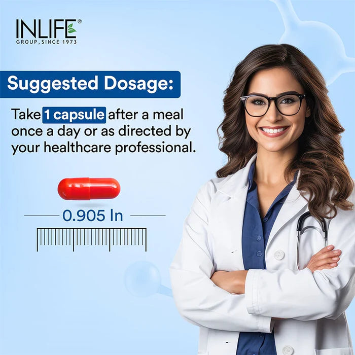 Inlife L-Glutathion Gereduceerd Supplement | Vegetarische Capsules