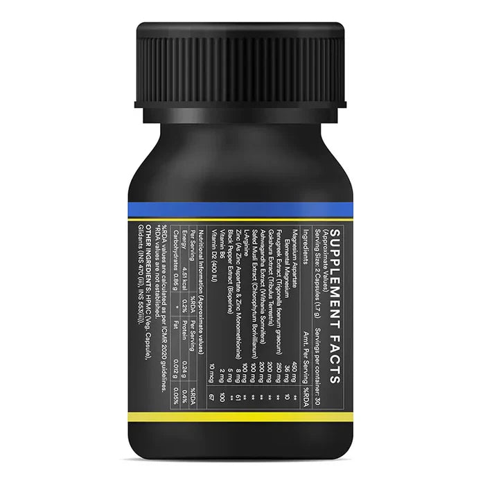 Inlife Testroid Supplement voor Mannen | Vegetarische Capsules