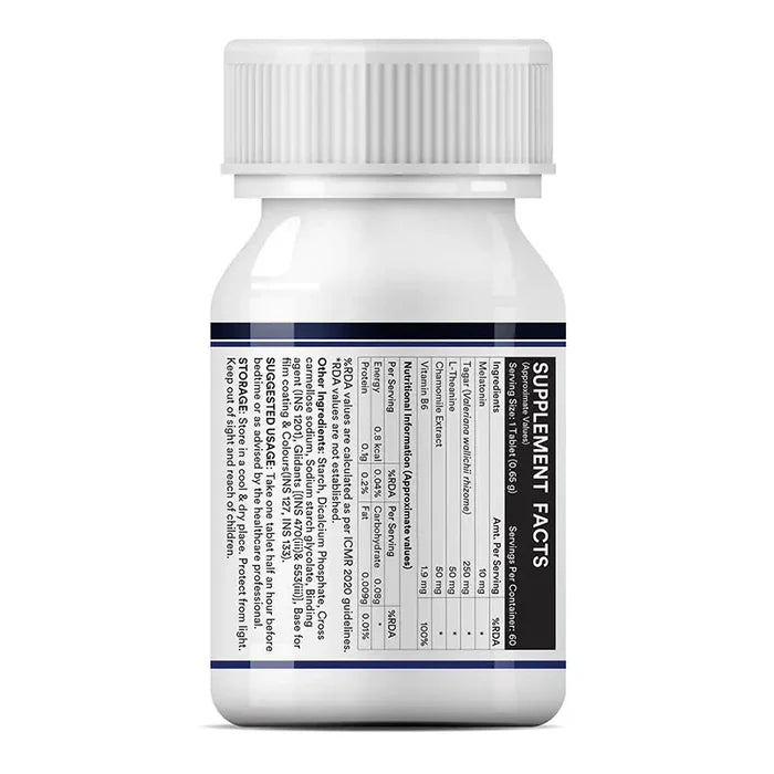 Inlife Melatonine (10 mg) met Tagar (250 mg) | Vegetarische Tabletten