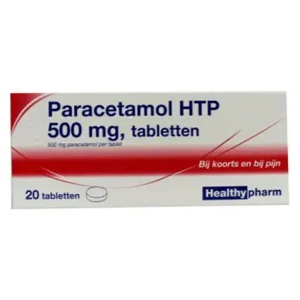 PARCETAMOL HTP 500 MG 20 TABS OTC