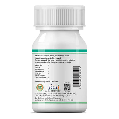 Inlife Lung Detox Supplement | Vegetarische Capsules