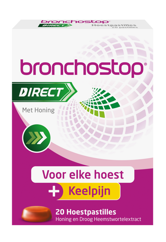 BRONCHOSTOP HOESTPASTILLES OTC