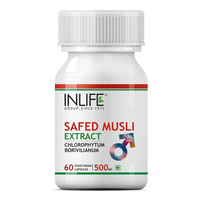 INLIFE Safed Musli Capsules 500mg