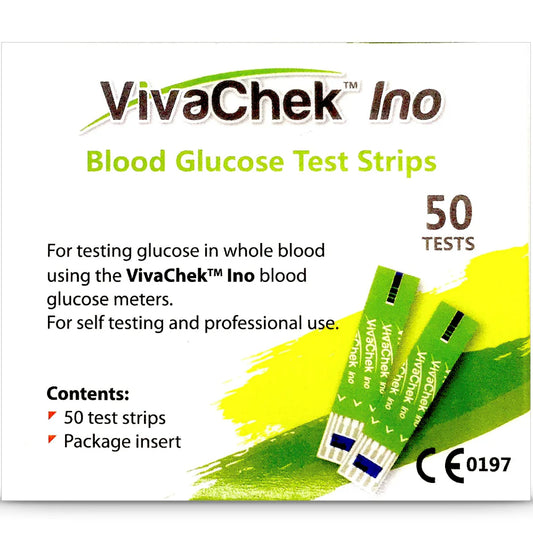 Viva check Test strip 50 strips + 50 lancetten