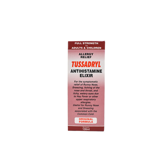 TUSSADRYL ANISTHISTAMINE OTC