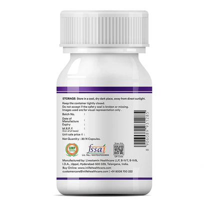 Inlife L-Glutathion Gereduceerd Supplement | Vegetarische Capsules