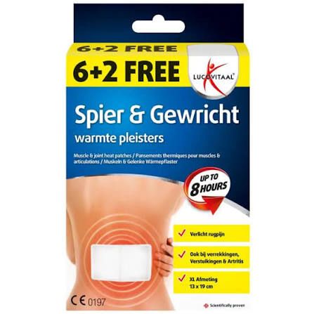 SPIER EN GEWRICHT WARMTE PLEISTERS