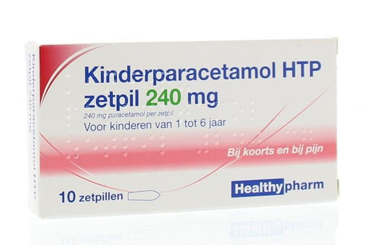 KINDERPARACETAMOL ZETPIL 240 MG OTC