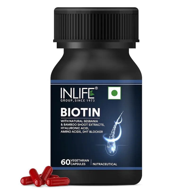 INLIFE Biotin Supplement