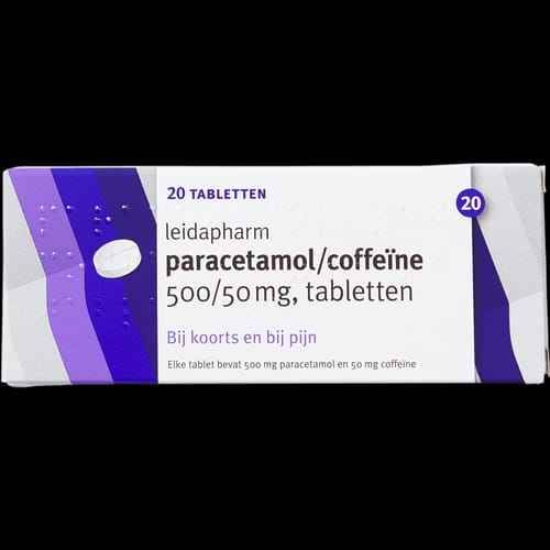 PARACETAMOL COFFEINE 20 TABS OTC