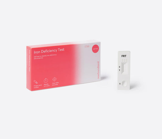 Ijzer snel test