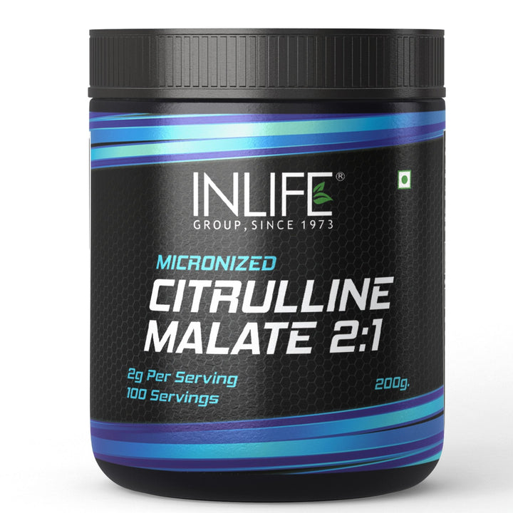 INLIFE Micronized Citrulline Malate Powder 2:1
