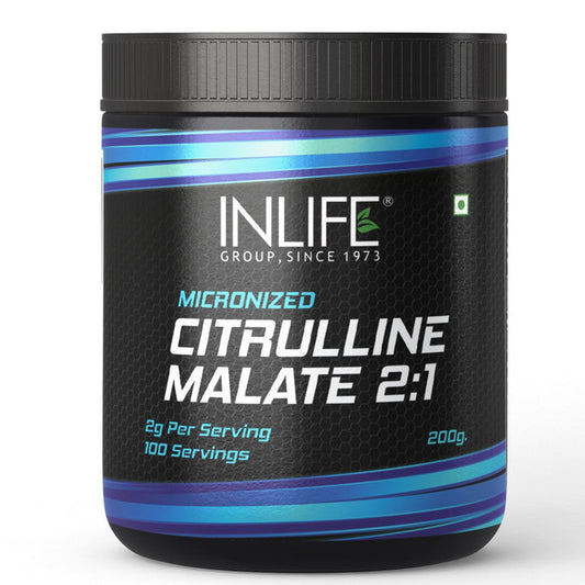INLIFE Micronized Citrulline Malate Powder 2:1