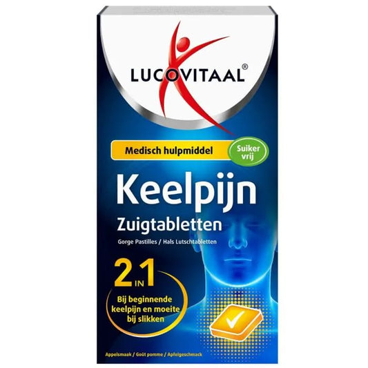 Keelpijn zuigtabletten