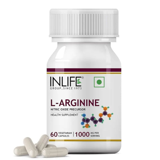 INLIFE L Arginine Capsules 1000mg