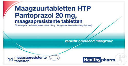 MAAGZUURTABLETTEN PANTROPAZOL OTC