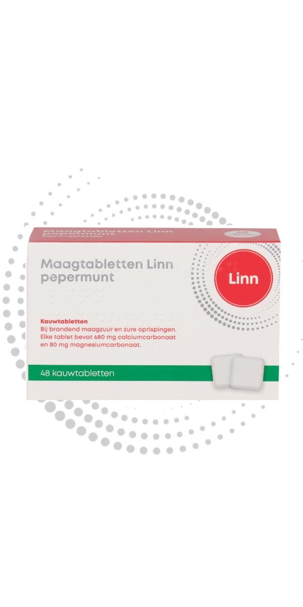 MAAGTABLETTEN PEPERMUNT OTC