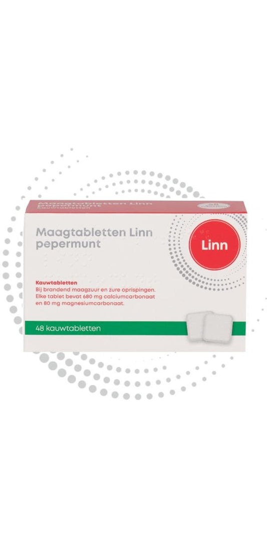 MAAGTABLETTEN PEPERMUNT OTC