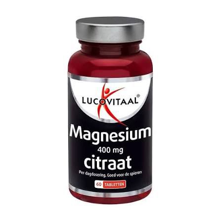 MAGNESIUM CITRAAT 400 MG 60 CAPS