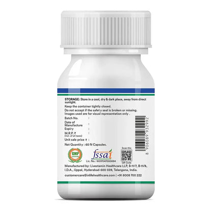 Inlife Eye Health Supplement met Bosbes en Zeaxanthine | Vegetarische Capsules