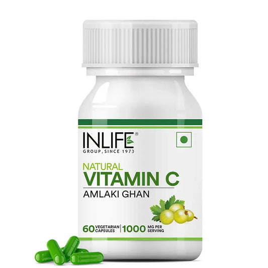 INLIFE Natural Vitamin C Amla Extract Supplement